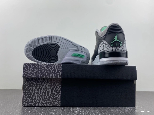 1st Kicks Shoes Jordan Green CT8532-031 Air Glow 3 0715